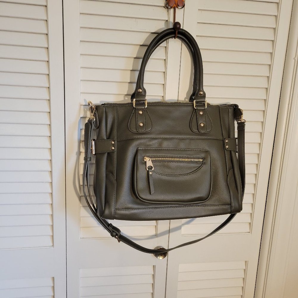 Olive green purse/shoulder bag by Urban Expressions